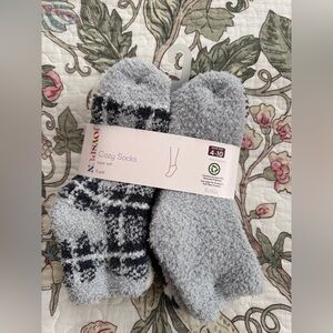Joyspun 6 pk socks cozy ankle socks